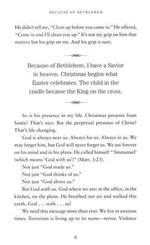 Because of Bethlehem - Max Lucado