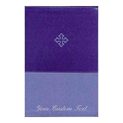 Personalized The Amplified Study Bible Leathersoft Purple Amplified Bible