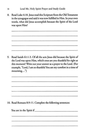 Lead Me, Holy Spirit Prayer & Study Guide - Stormie Omartian