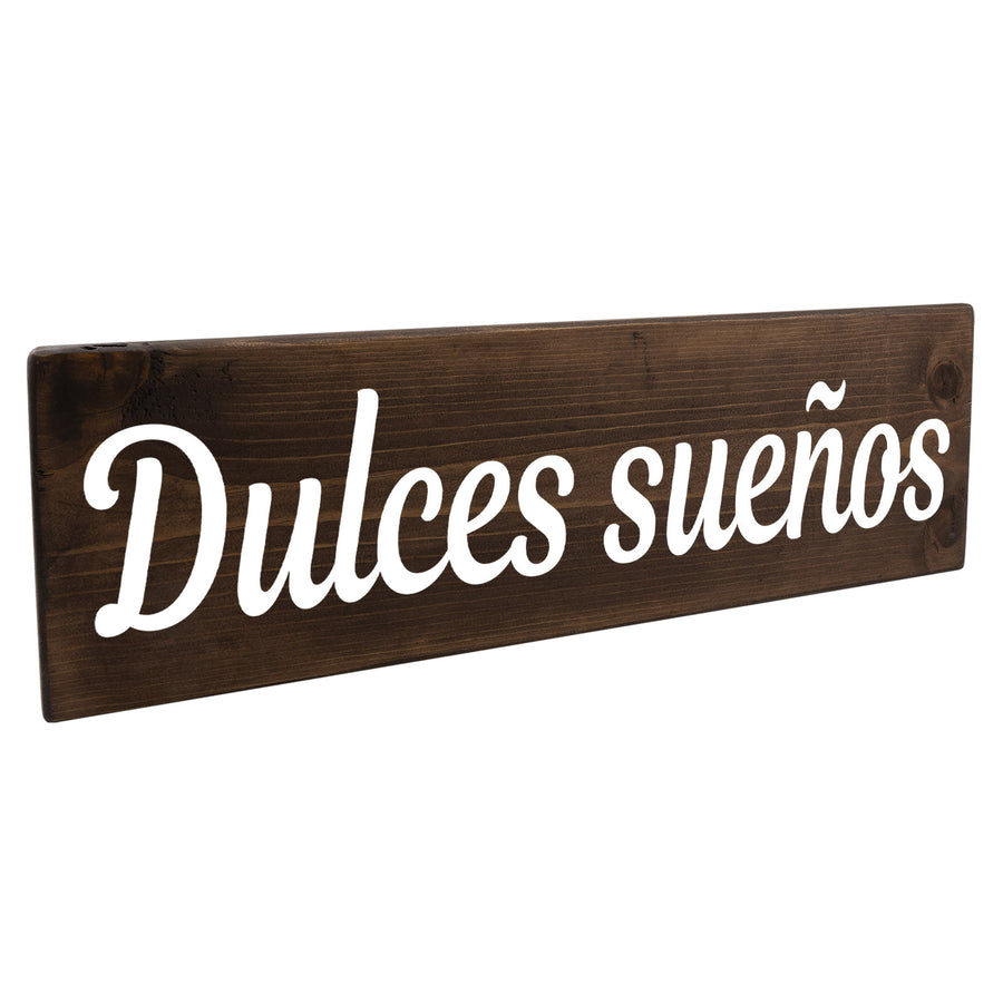 Dulces sueños Spanish Wood Decor