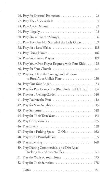 52 Things to Pray for Your Kids - Jay Payleitner