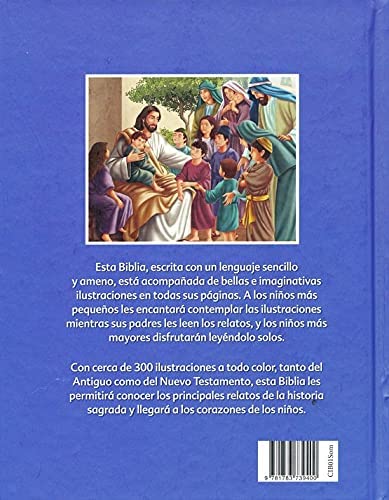 Personalized Biblia Completa Ilustrada para Niños (Spanish)