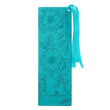 Load image into Gallery viewer, Strength &amp; Dignity Proverbs 31:25 Teal Faux Leather Bookmark
