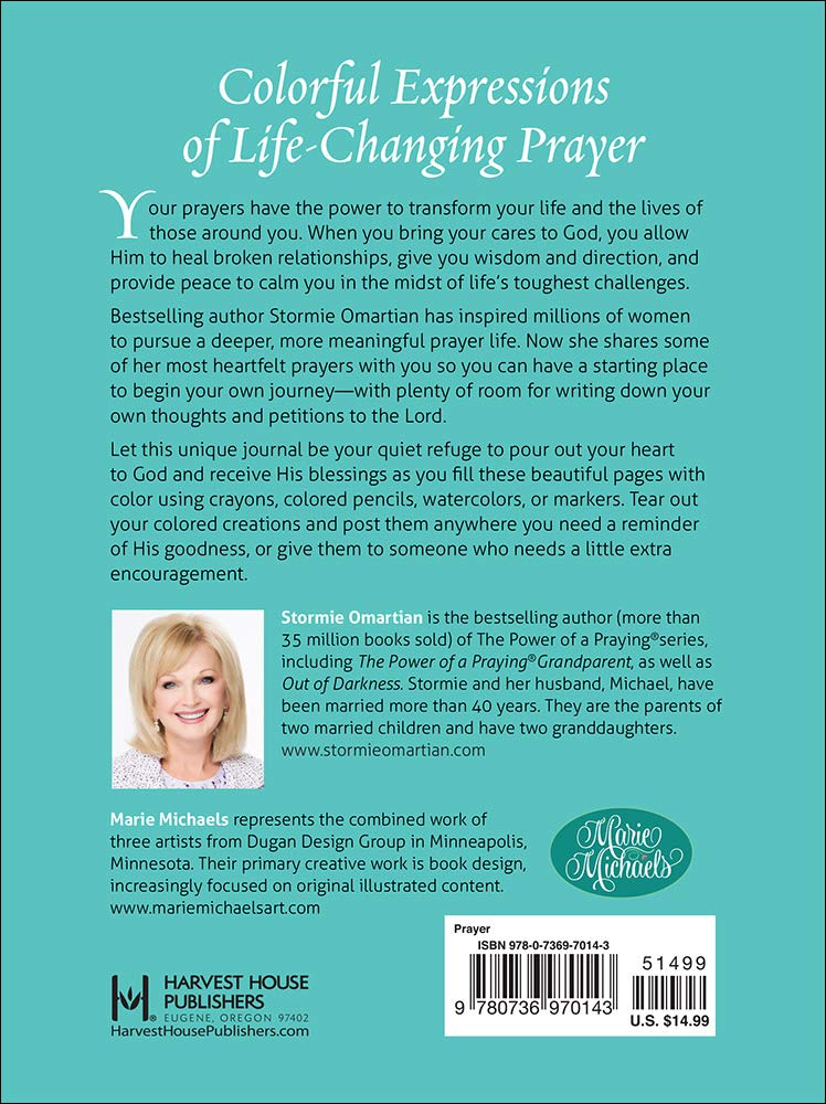 The Power of Prayer Coloring Journal - Stormie Omartian & Marie Michaels