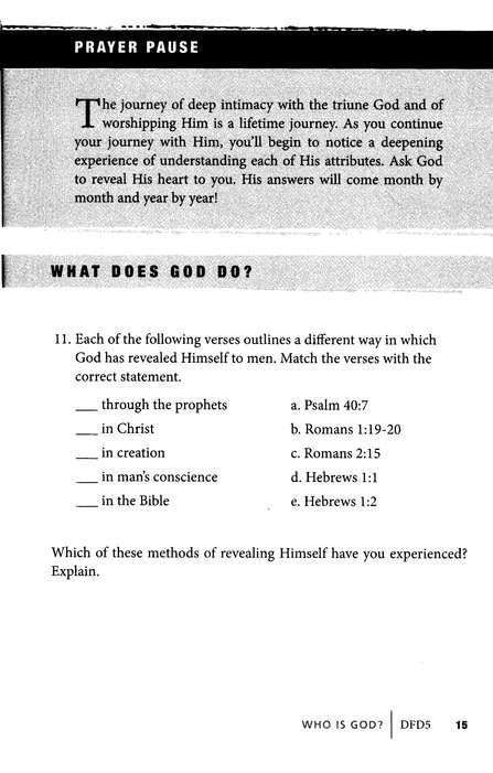 Design for Discipleship 5: Foundations for Faith